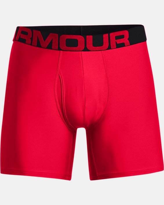 Boxerjock® UA Tech™ 6" para Hombre (Paquete de 2), Red, pdpMainDesktop image number 3